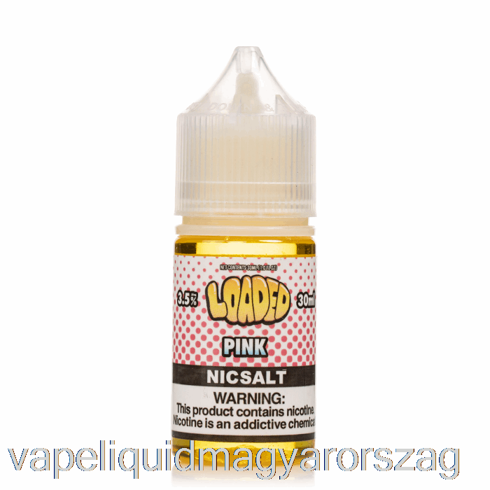 Rózsaszín - Töltött Sók - Kíméletlen Gőzök - 30 Ml 35 Mg-os Vape Toll